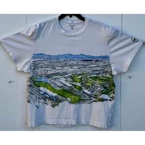 Abercrombie & Fitch Reserve WM Phoenix Open Golf Graphic T-Shirt Mens XXL White